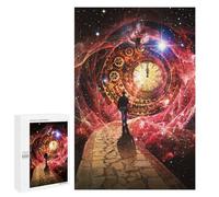 Puzzles 1000 PCS para Adolescentes Time Portal Journey Puzzles Juegos de Relajación Promueven la Memoria Familia entera 1000 PCS