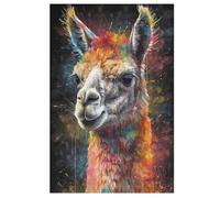 Puzzles 1000 piezas adulto alpaca rompecabezas de madera para adolescentes juguetes creativos decoración del hogar 78×53cm