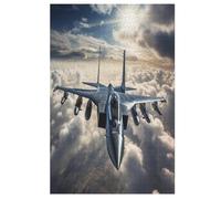 Puzzles 1000 piezas adulto avión combatiente rompecabezas de madera para adolescentes juguetes creativos decoración del hogar 78×53cm