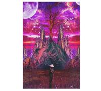 Puzzles 1000 piezas adulto galaxia del alma espacial rompecabezas de madera para adolescentes juguetes creativos decoración del hogar (78×53cm)