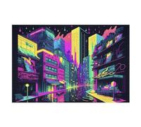 Puzzles 1000 piezas adulto time-lapse rompecabezas de madera para adolescentes juguetes creativos decoración del hogar (75×50cm)