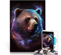 Puzzles 1000 piezas Adultos Galaxy Animales Osos Marrón Juego Juguetes Regalo Familiar Entrena Tu Cerebro y Manos 19,7 pulgadas x 29,5 pulgadas Adolescente Edad 14 Años y Más