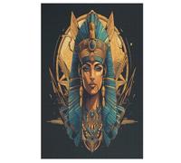 Puzzles 1000 piezas Egyptian Mythology Puzzle para adultos y niños, de madera, juego educativo de reto de juguete, juego familiar divertido (78×53cm)