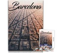 Puzzles 1000 Piezas para Adolescentes Barcelona Impossible Game Regalos para Mujeres Regalos Amigo Invisible Tamaño 38x26cm