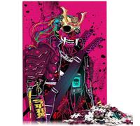 Puzzles 1000 piezas para adultos Cazador de adoración asesino Dibujos animados Puzzle 50x70cm Antiestrés Vacaciones en casa Matar Tiempo