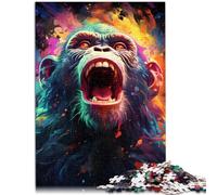 Puzzles 1000 piezas para adultos de Galaxy Monkeys Puzzle Hands-on Game 38x52cm es ideal como regalo para toda la familia
