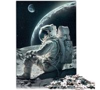 Puzzles 1000 piezas para adultos ESA Astronauta Puzzle Difícil 50x70cm Alivio del Estrés Estancia Pasar el Tiempo