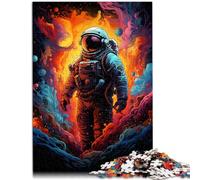 Puzzles 1000 piezas para Adultos Puzzle astronautas espacio Puzzle 26x38cm Adecuado para la decoración de la oficina para los 14 años y más