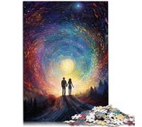 Puzzles 1000 piezas para adultos Puzzle Fantasy Magic Jungle 19,7 pulgadas x 29,5 pulgadas Ideas de regalos para adolescentes de 14 años y mayores