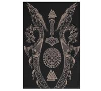 Puzzles 1000 piezas para adultos, rompecabezas de juego, mito vikingo tablero de madera, gran regalo para niños, 78 x 53 cm