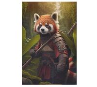 Puzzles 1000 piezas para adultos, rompecabezas de juego, panda tabla de madera, gran regalo para niños (78×53cm)