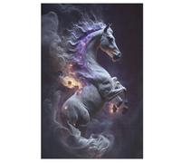 Puzzles 1000 piezas para adultos, rompecabezas de juego, pegaso del destino, tabla de madera, gran regalo para niños (78×53cm)