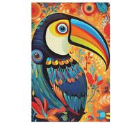 Puzzles 1000 piezas para adultos, rompecabezas de juego, tucanes tabla de madera, gran regalo para niños (78×53cm)