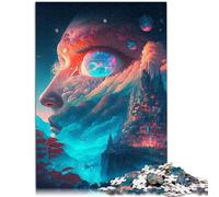 Puzzles 1000 piezas para adultos rompecabezas psicodélico juego juguetes 50x70cm alivio del estrés Staycation matar el tiempo para los 14 años y más