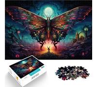 Puzzles 1000 piezas para adultos Un rompecabezas de mariposa para regalos 50x70cm Antiestrés Vacaciones en casa matar el tiempo para los adolescentes de 14 años y más