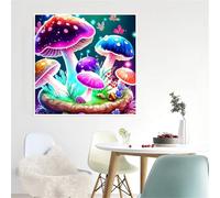 Puzzles 200 Piezas Adultos, DIY Rompecabezas para Adultos 200 Piezas, Entretenimiento Creativo, Desafío Ideal para Verdaderos Fanáticos, Tema:Setas País de Las Maravillas