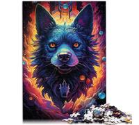 Puzzles 2000 piezas para adultos Future Dog Jigsaw para regalos Desafío de inteligencia cerebral Juguetes adictivos 27.56 pulgadas x 39.37 pulgadas para 14 años