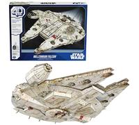 PUZZLES 4D - MAQUETA HALCÓN MILENARIO - Puzzle Star Wars 3D - Juguetes de Star Wars - Maquetas Juego Construcción - Puzzles para Adultos y Niños - 6069815 - Juguetes Niños 12 Años +