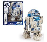 Star Wars - Kit de construcción 3D de 201 piezas de R2-D2 para decoración de escritorio, juguetes de Star Wars ㅤ