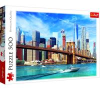 Trefl Rompecabezas Vista de Nueva York – 500 piezas, calidad premium, a todo color, desde 10 años