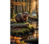 Puzzles 500 Piezas Adultos Animales Selva Ríos, Juguete Desafío y Juego Educativo, Ejercita Paciencia y Destreza Rompecabezas 500 Piezas