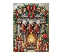 Puzzles 500 Piezas Impossible 3D Ultra Difícil Vacaciones de Navidad Rompecabezas para Adultos Desafío Intelectual Estera Portátil DIY Moderno Creativo 500 PCS