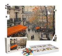 Puzzles Abstracto Ciudad | Puzzle 1500 Piezas XL 87x57 cm | Rompecabezas Madera Desafiante para Adultos | con Exquisita Caja de Embalaje | Decorar Toda La Familia | Rompecabezas Adultos W3H-606
