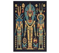 Puzzles Adultos De 1000 Piezas Mitología Egipcia - Puzzle para Niños - Juguetes Familiares, Juego Familiar Divertido (78×53cm)