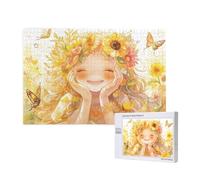 Puzzles Ángel 1500 Adultos, Puzzle Lindo con Cajas y Cartel, Juego Clásico de Puzzle Arte para Entretenimiento Adultos, Regalos de Decoración del Hogar para Pasatiempos Creativos de Mujeres 2T-698
