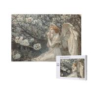 Puzzles Ángel 3000 Adultos, Puzzle Flor con Cajas y Cartel, Juego Clásico de Puzzle Arte para Entretenimiento Adultos, Regalos de Decoración del Hogar para Pasatiempos Creativos de Mujeres 2T-88