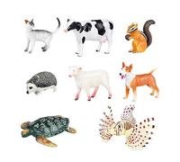 Puzzles Animales 3D para,Actividades de aprendizaje con modelos 3D realistas | Plantilla de Animal de montaje educativo,para niña Navidad cumpleaños aula Pascua viaje fiesta premios