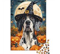 Puzzles Dálmata 1000 Piezas De para Adultos, Puzzle Calaveras de Calabaza (Plural) Adultos, Rompecabezas Familiar Productos Lúdicos Creativos 1000pcs (75x50cm)