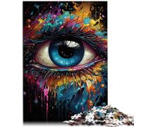 Puzzles Das kosmic Auge Puzzles für Erwachsene 2000 Teile 27.56 in x39.37 in GraukartenPuzzles für Erwachsene und Kinder ab 14 Jahren Puzzle LernPuzzle