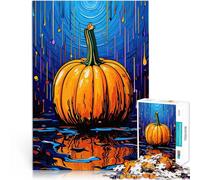Puzzles de 1000 Piezas para Adolescentes Arte de Calabaza Juegos educativos Juguetes de Bricolaje Regalo de cumpleaños, Regalos 38x26cm
