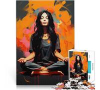 Puzzles de 1000 Piezas para Adolescentes Arte de meditación Entrena tu Cerebro y Tus Manos Actividades Divertidas en casa, Regalos de cumpleaños, Regalos de Viaje, 50x70cm