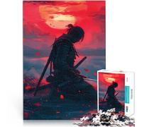 Puzzles de 1000 Piezas para Adolescentes Arte del Asesino de Demonios Rengoku Juego Intelectual de Juguete Ideas de Regalos 75x50cm