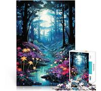 Puzzles de 1000 Piezas para Adolescentes Arte psicodélico Entrena tu Cerebro y Tus Manos Actividades Divertidas en casa, Regalos de cumpleaños, Regalos de Viaje, 75x50cm