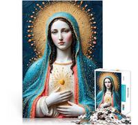 Puzzles de 1000 Piezas para Adolescentes Bendita Gracia Reducción del estrés Interesante Cada Pieza es única: un desafiante y Divertido Juego Familiar 75x50cm