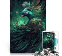 Puzzles de 1000 Piezas para Adolescentes Brujería del Cisne Desafío difícil para aliviar el estrés Lista de Deseos con Papá Noel 52x38cm