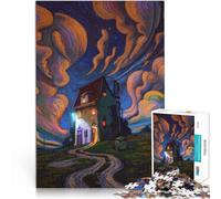 Puzzles de 1000 Piezas para Adolescentes Buenas Noches Desafiante de completar, Pero Divertido y Gracioso. Gran Regalo 38x26cm