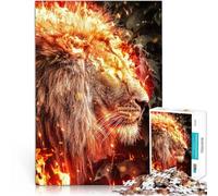 Puzzles de 1000 Piezas para Adolescentes Campeón León Ayuda al Cerebro a ejercitar Juguetes adictivos para Cultivar la Paciencia. Buen Regalo 38x26cm