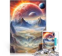 Puzzles de 1000 Piezas para Adolescentes Campo Marciano Juegos Divertidos para la Familia Cada Pieza es única: un desafiante y Divertido Juego Familiar 75x50cm