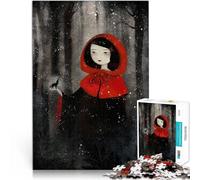 Puzzles de 1000 Piezas para Adolescentes Caperucita roja Juguetes educativos de Aprendizaje Toda la Familia. 52x38cm