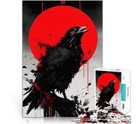 Puzzles de 1000 Piezas para Adolescentes Cuervo Uchiha Juguetes educativos de Aprendizaje Juegos Familiares Ideas de Regalos 38x26cm