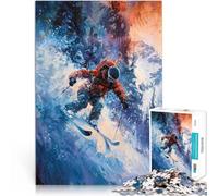 Puzzles de 1000 Piezas para Adolescentes Descenso emocionante Matar el Tiempo en Vacaciones en casa Regalo de Obra de Arte 75x50cm