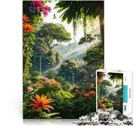 Puzzles de 1000 Piezas para Adolescentes Despertar Verde Juguetes educativos de Aprendizaje Toda la Familia. 75x50cm