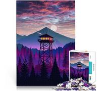 Puzzles de 1000 Piezas para Adolescentes Dibujos Animados de Gravity Falls Corte de precisión Decoración hogar 75x50cm