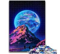 Puzzles de 1000 Piezas para Adolescentes Donde quiera Que vayas Ayuda al Cerebro a ejercitar Juguetes adictivos para Cultivar la Paciencia Decoración de Pared 50x75cm
