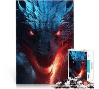 Puzzles de 1000 Piezas para Adolescentes Dragón Peligroso Juguetes de Juego para Regalo Familiar Trato como Regalo para Toda la Familia 38x26cm