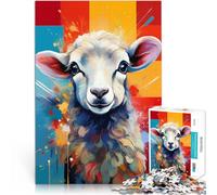 Puzzles de 1000 Piezas para Adolescentes El Cordero del Sacrificio Desafío difícil para aliviar el estrés Buen Regalo 38x26cm
